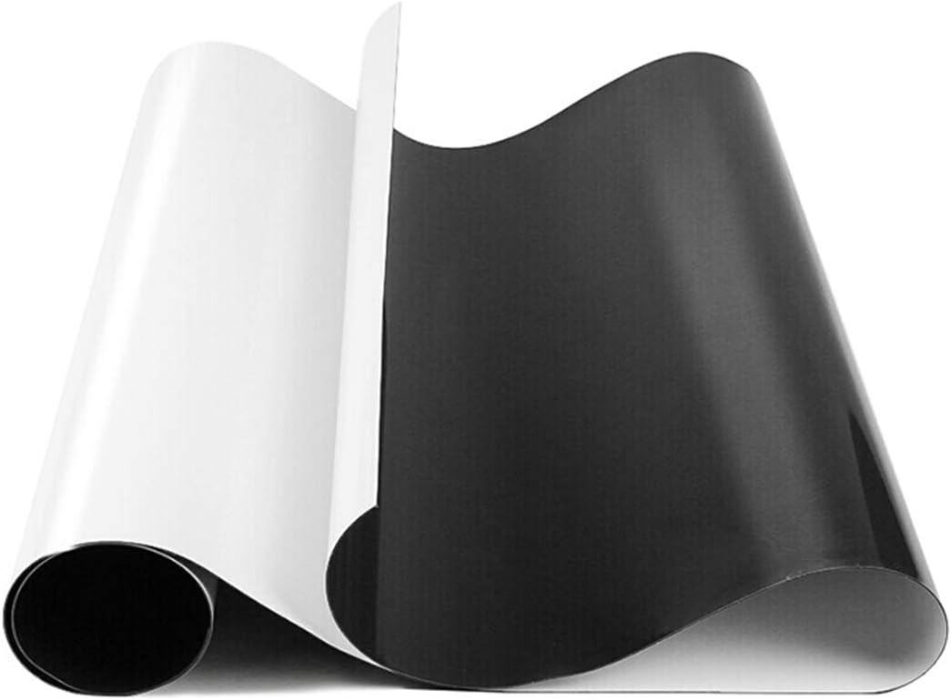 White Board Sticker Non-Adhesive Backing, 48" x 36" Magnetic Dry Erase Board Contact Paper for Wall, Whiteboard Sheet Roll for Teacher Kids Classroom, Include Markers, Eraser with Magnet