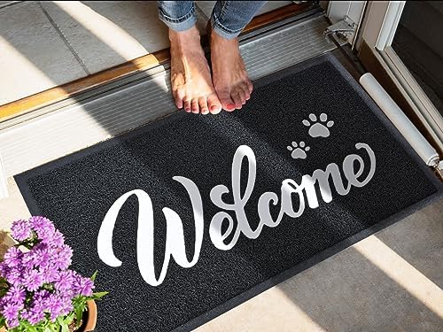 T.HENV Welcome Mat Outdoor, 30x17.5 Waterproof All-Season Front Door Mat - Image 3