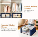 Fab totes 35L Closet Organizers, Foldable Under Bed Storage Containers - Image 5