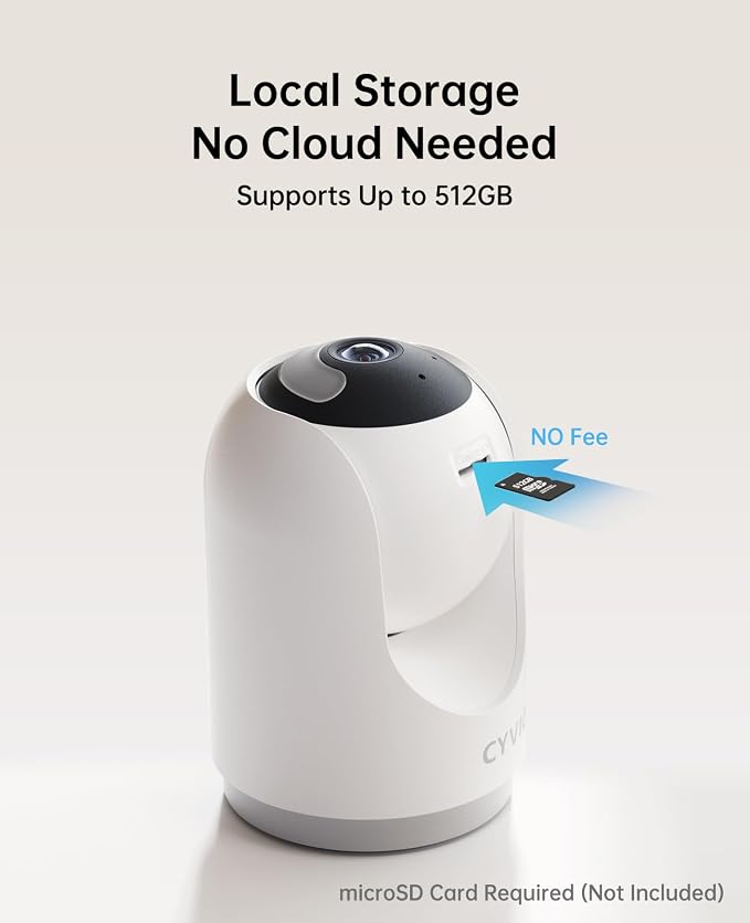 Indoor Security Camera, 5MP Plug-in Wireless WiFi Home Camera - Image 9