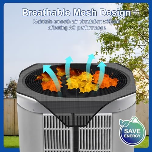Central Air Conditioner Covers for Outside Units 36'' x 36'', AC Mesh Covers - Image 4