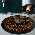 Chair Mat for Hardwood Floor Anti-Slip Floor Protector Round Gaming Computer - Image 3