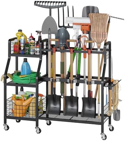 keomaisyto Heavy-Duty Garden Tool Organizer by keomaisyto