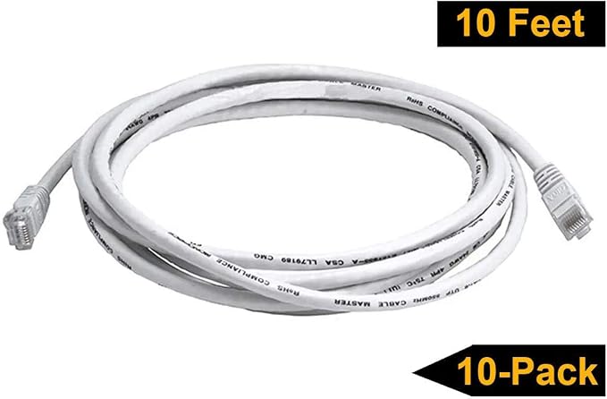 iMBAPrice 15 ' Cat5e Network Ethernet Patch Cable, 10 Pack - Image 5