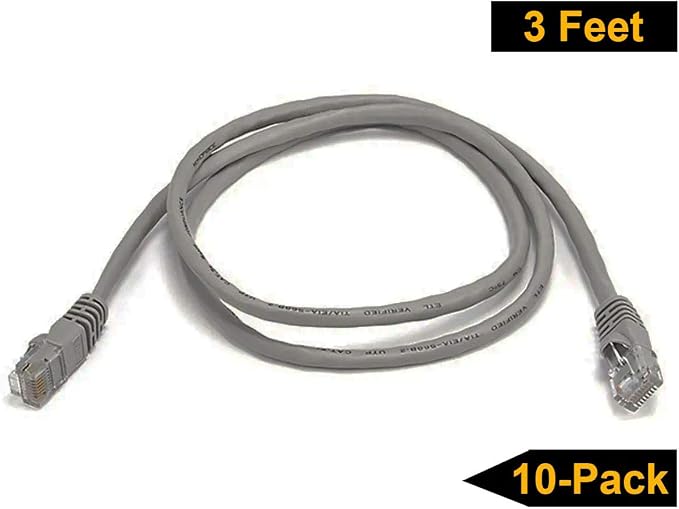 iMBAPrice 7 ' Cat5e Network Ethernet Patch Cable, 10 Pack - Image 3