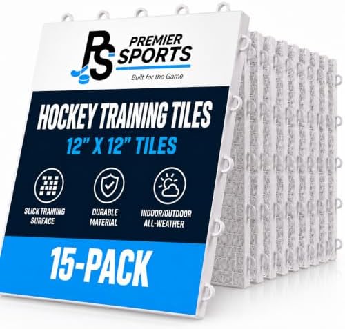 PS Hockey Flooring Tiles for Training 12 x 12“, Training Equipment by PremierSports