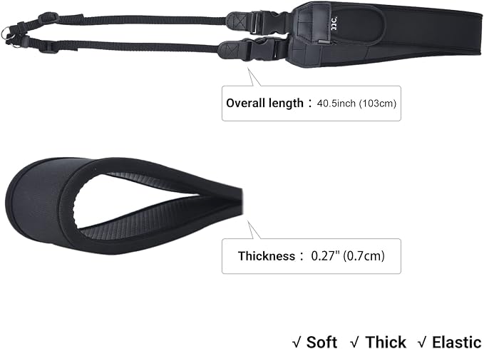 Soft Camera Shoulder Strap Neck Strap - Image 9