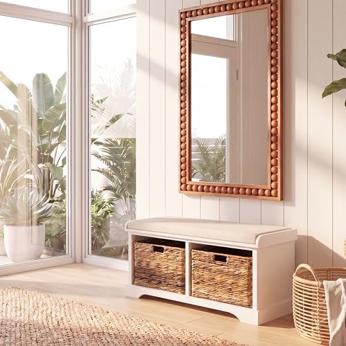 SAFAVIEH Freddy Wood Storage Bench - Image 2