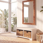 SAFAVIEH Freddy Wood Storage Bench - Image 2