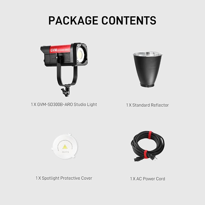 GVM Photography Lighting 300W Bi-Color Studio Lights - Image 8