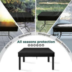 SUNICO Outdoor Table Covers Waterproof Rectangle 75x40x6in - Image 6