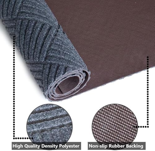 Runner Rug 6x12FT Custom Sizes, Commercial Hallway Runner Rubber Backing - Image 4