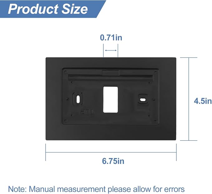 F61-2663 Wall Plate for Sen si Wi-Fi Programmable Thermostat, Smart Thermostat - Image 2