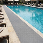 Thick PVC Drainage Floor Mat 3x42FT, Non Slip Flooring Mats Swimming Pool - Image 2