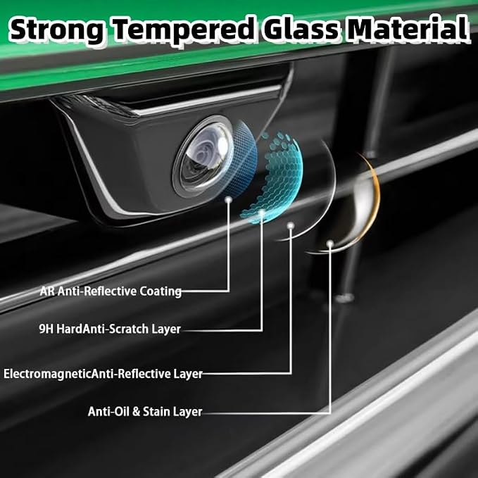 Car Camera Lens Protector, Car 360 Panoramic Camera Protective Cover, Anti-Glare - Image 4