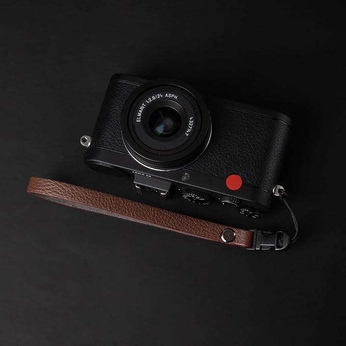 Vintage Minimalist Leather Camera Neck Shoulder Strap - Image 6