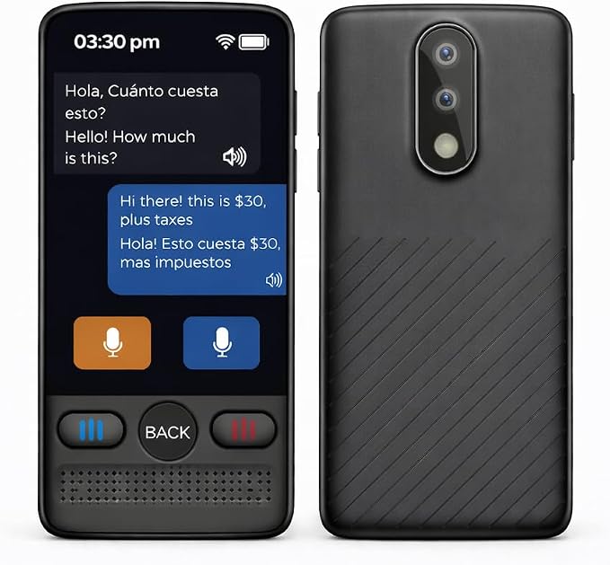 Language Translator Device, Voice/Text Bidirection Word Translator, 138 by Unknown