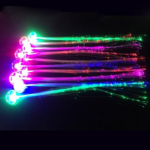 LED Flashing Fiber Optic Hair Accessories - Image 4