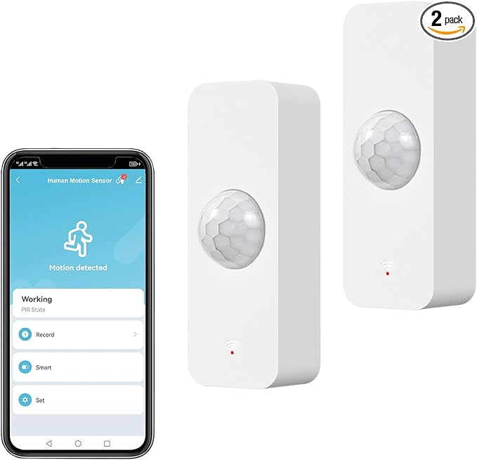 WiFi Motion Sensor, Smart Motion Detector by Zecamin