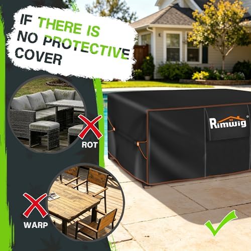 Patio Furniture Set Cover Outdoor Waterproof - Image 5