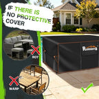 Patio Furniture Set Cover Outdoor Waterproof - Image 5