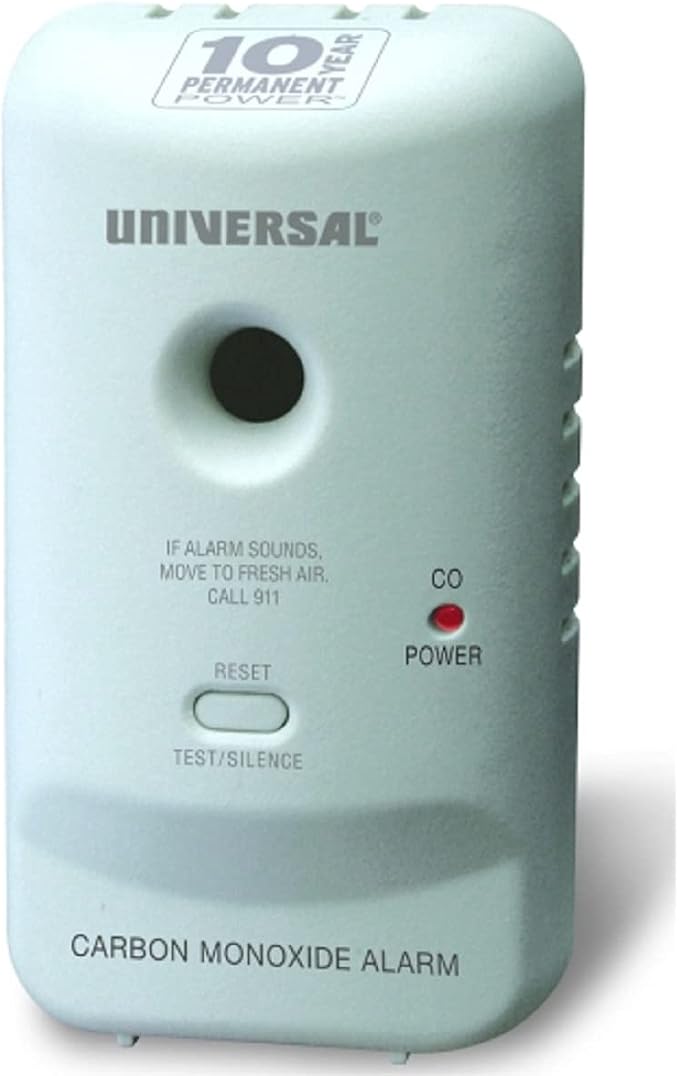 Universal Security Instruments 10 Year Tamper Proof Permanent Power Sealed by Unknown