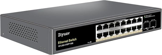 16 Port Unmanaged 2.5G Ethernet Switch by ProfessionalNetworkSwitchManufacturer