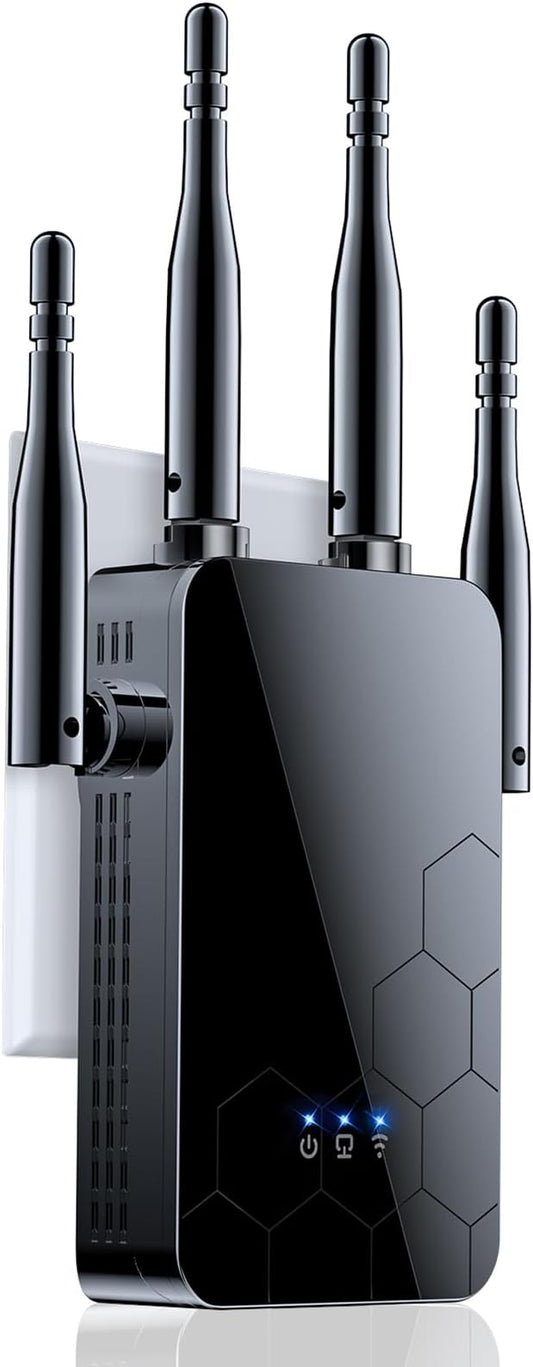 WiFi Extender Internet Booster, Long Range Repeater Wireless Routers Amplifier by Cyseed-360%C2%B0WIFISignal-Getyourhappinessback