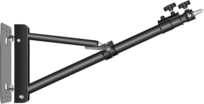 Neewer Triangle Wall Mount Arm for Photography Studio Strobe Monolight - Image 3