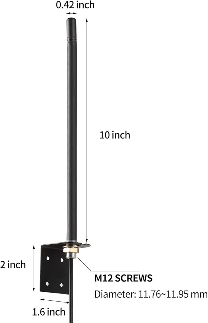 Outdoor Smart Gate Door Opener Extended Long Range Receiver Antenna - Image 2