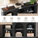 Tribesigns Black Console Table - Image 6