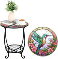 Cinnvoice Outdoor Side Table Small End Patio Porch Table by QinYee