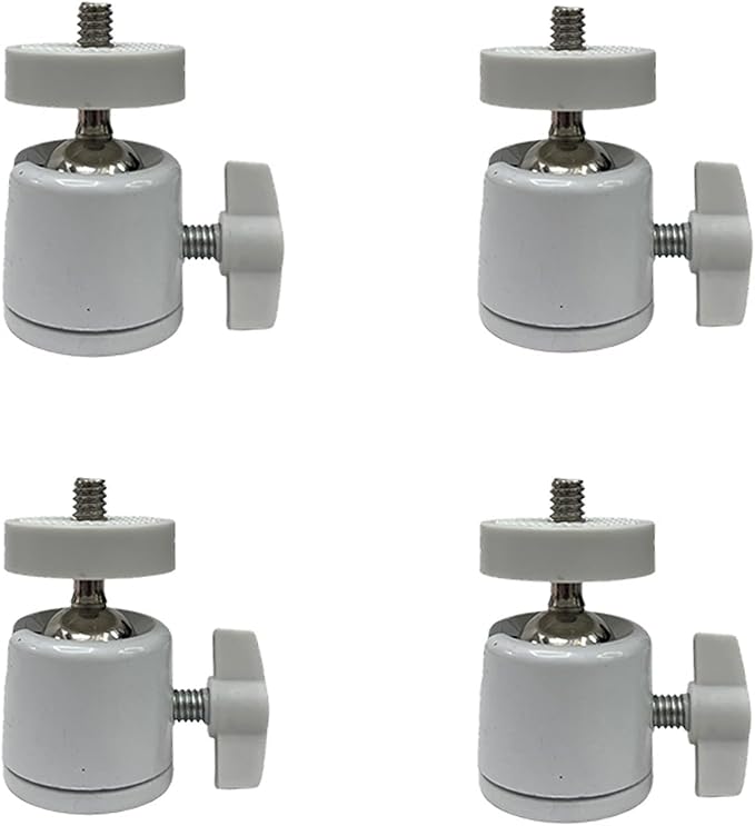 Universal 1/4" Swivel Mini Ball Head Tripod Mount, 360 Degree Rotating Adapter - Image 5