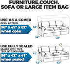 Plastic Furniture Covers for Moving - Image 2