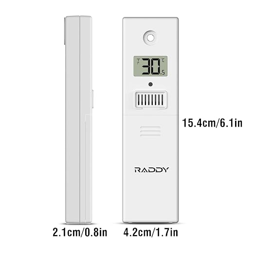 Raddy R5 Indoor Outdoor Wireless Remote Sensor - Image 4