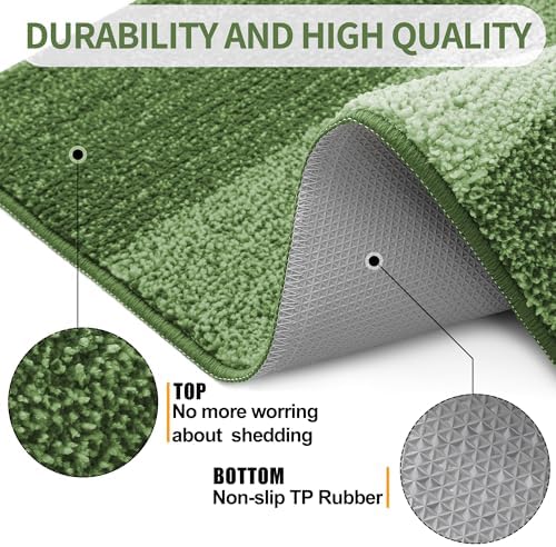 Kitinjoy Indoor Outdoor Door Mat, 45x27 Non-Slip Dirt Trapper Doormats - Image 3