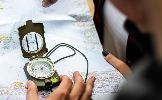 Eyeskey Multifunctional Tactical Survival Military Compass - Image 7
