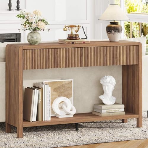 FATORRI Console Sofa Table for Entryway, 47.2 Inch Wood Foyer Tables for Living - Image 2