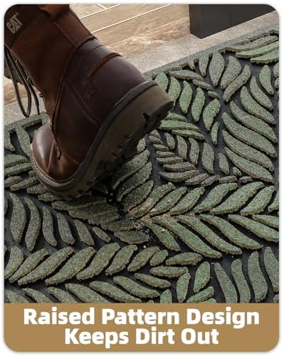 Color&Geometry Door Mat Outside Entrance 17"x30" - Image 5