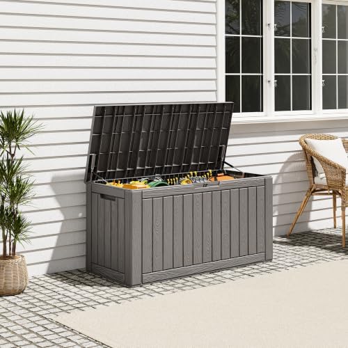 Outdoor Storage Deck Boxes Waterproof, Waterproof and UV Resistant Outdoor - Image 4