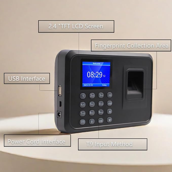 MIKONIYA Time Clock, Time Clocks - Image 5