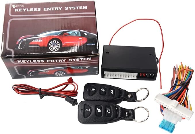 Universal Car Door Lock Vehicle Keyless Entry System Auto Remote Central Kit - Image 5