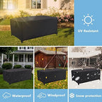 Patio Furniture Set Cover for 64 Inch Rectangle Outdoor Dining Table - Image 6