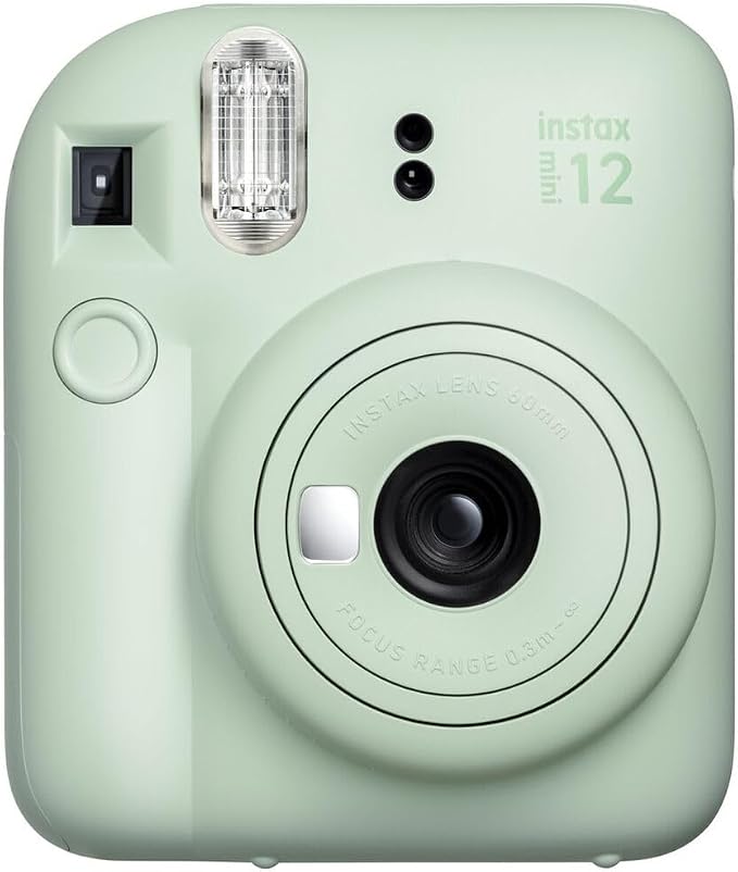 FUJIFILM INSTAX Mini 12 Instant Film Camera | Mint Green Bundled - Image 2