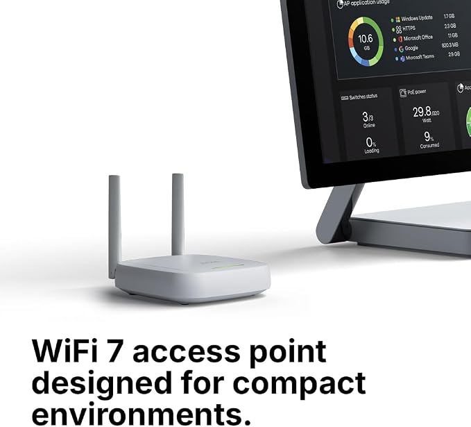Zyxel WiFi 7 Wireless Access Point BE5100 | Desktop | 2.5Gb Ethernet Port | - Image 4
