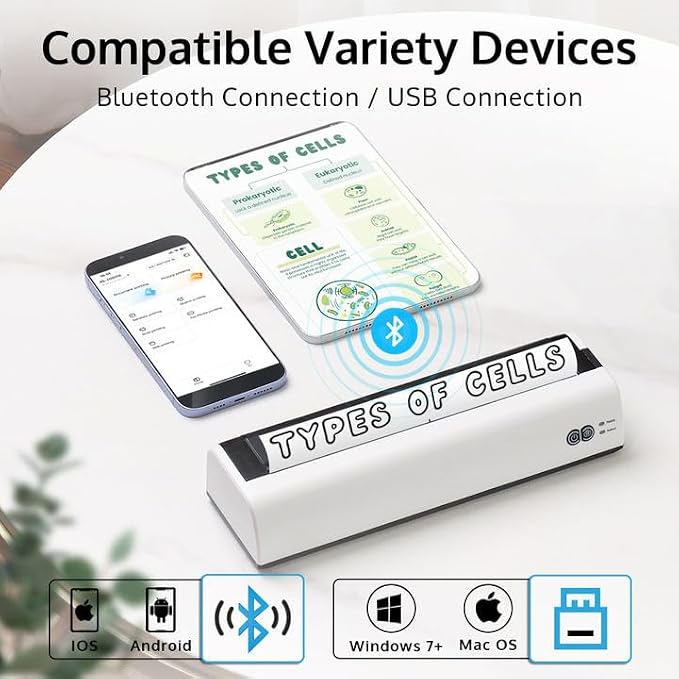 OFFNOVA Portable Printer Wireless - Image 2