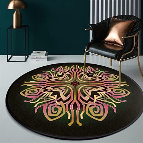 Chair Mat for Hardwood Floor Anti-Slip Floor Protector Round Gaming Computer - Image 3