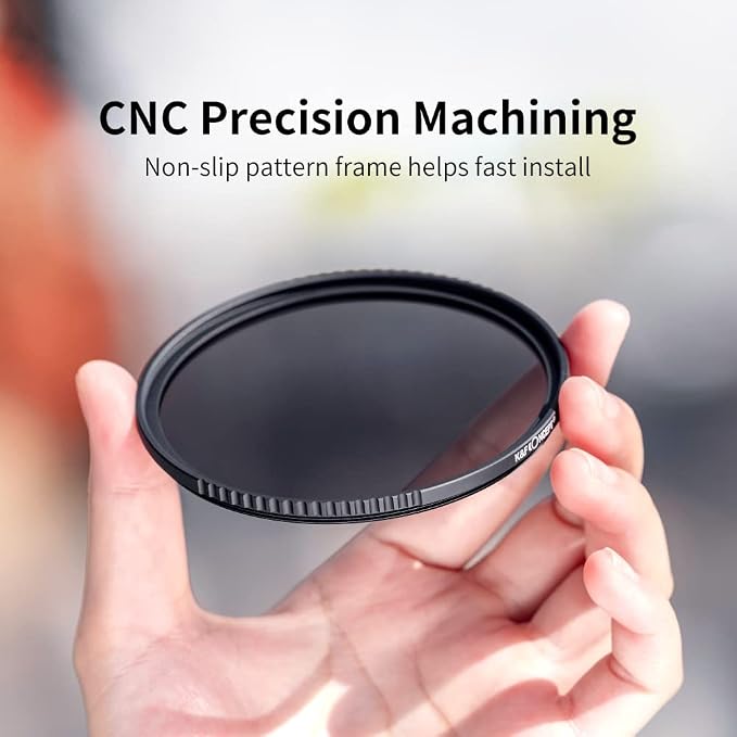 K&F Concept 52mm UV/CPL/ND Lens Filter Kit-18 Multi-Layer Coatings, UV Filter + - Image 7