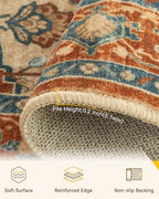 RELEANY Washable Area Rug - Image 4