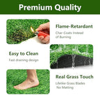 Artificial Grass Rug 6FT x 10FT – UV & Wear Resistant, Pet-Friendly Artificial - Image 4